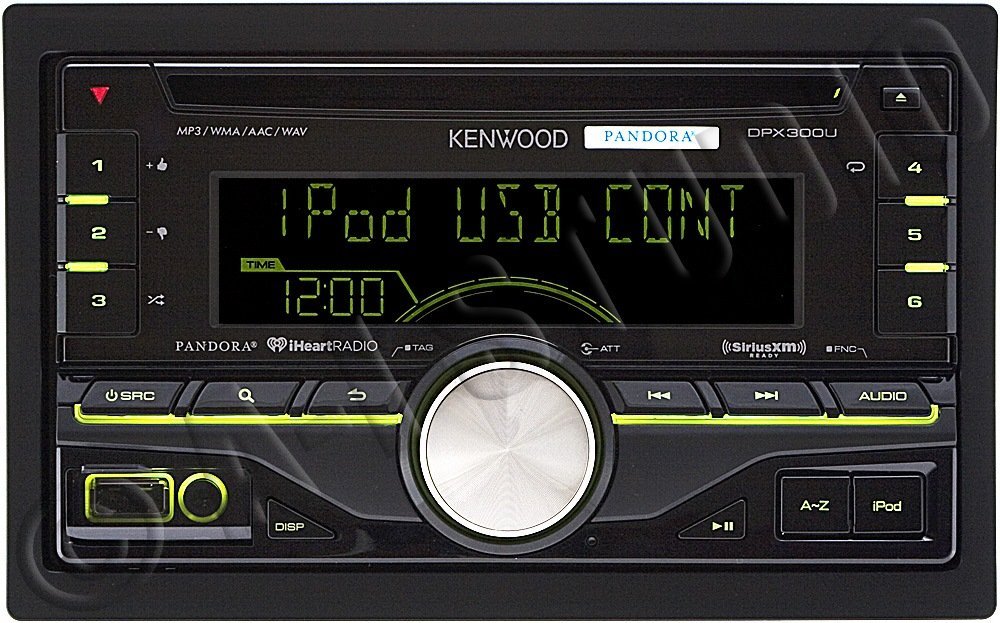 Kenwood DPX300U Double DIN In-Dash Car Stereo Review 